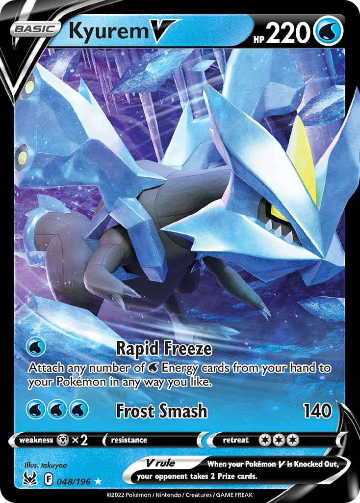 Kyurem V (048/196) (Jumbo Card) [Sword & Shield: Lost Origin] | Silver Goblin