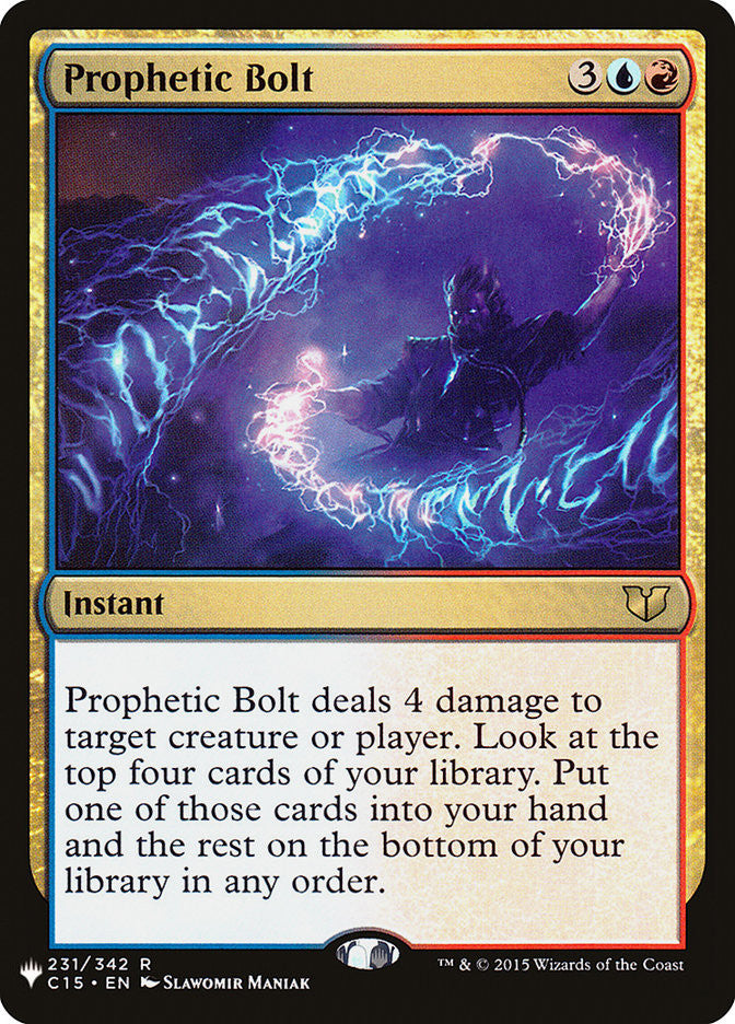Prophetic Bolt [The List] | Silver Goblin