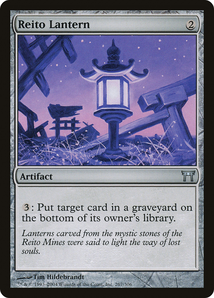 Reito Lantern [Champions of Kamigawa] Foil