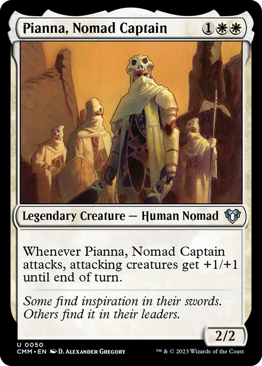 Pianna, Nomad Captain [Commander Masters] Foil