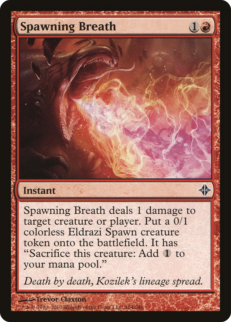 Spawning Breath (164) Foil - Rise of the Eldrazi