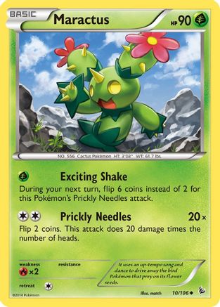 Maractus (10/106) [XY: Flashfire] | Silver Goblin