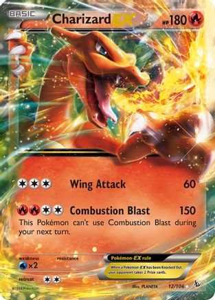Charizard EX (12) (12) Holofoil - XY  Flashfire