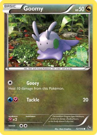 Goomy (72) Reverse Holofoil - XY  Flashfire