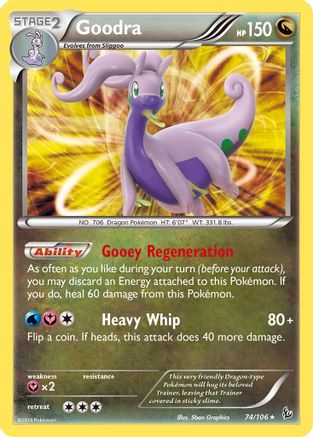 Goodra (74/106) [XY: Flashfire] | Silver Goblin