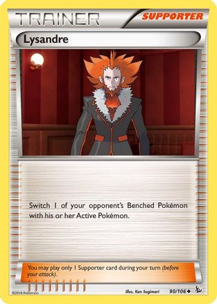 Lysandre (90) Reverse Holofoil - XY  Flashfire