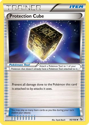 Protection Cube (95) Reverse Holofoil - XY  Flashfire