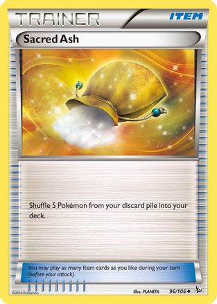 Sacred Ash (96) Reverse Holofoil - XY  Flashfire