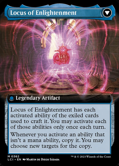 The Enigma Jewel // Locus of Enlightenment (Extended Art) [The Lost Caverns of Ixalan] Foil