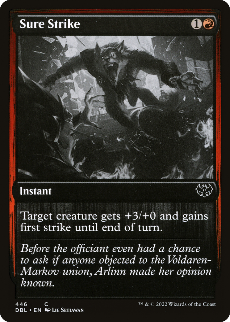 Sure Strike [Innistrad: Double Feature] Foil