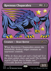 Ravenous Chupacabra (Borderless) (Foil Etched) [Secret Lair Drop Series] | Silver Goblin