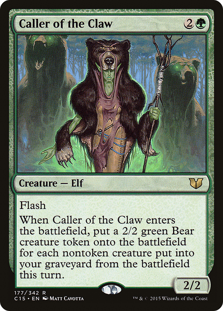 Caller of the Claw [Commander 2015] | Silver Goblin