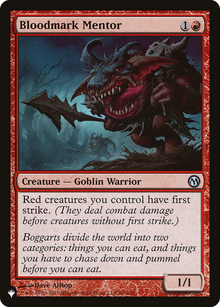 Bloodmark Mentor [The List] | Silver Goblin