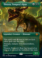 Thrasta, Tempest's Roar (Borderless Alternate Art) [Modern Horizons 2] | Silver Goblin