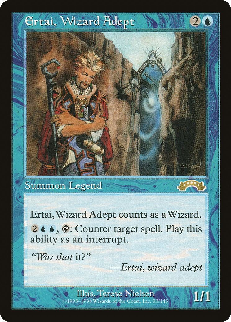 Ertai, Wizard Adept [Exodus] | Silver Goblin