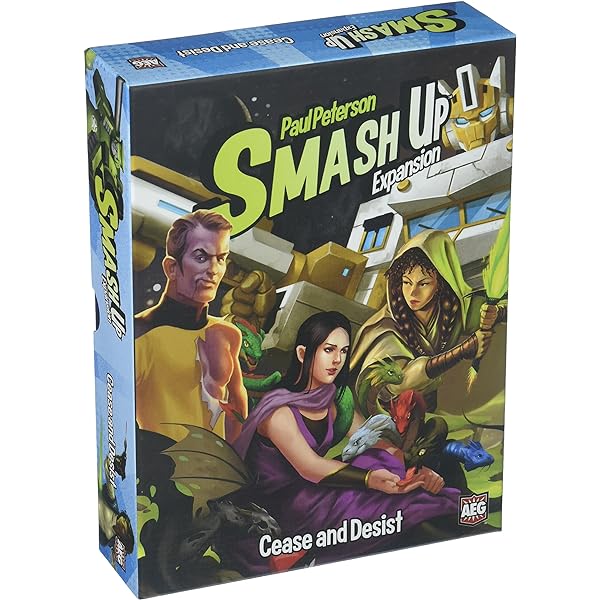 Smash Up Expansion Cease and Desist | Silver Goblin