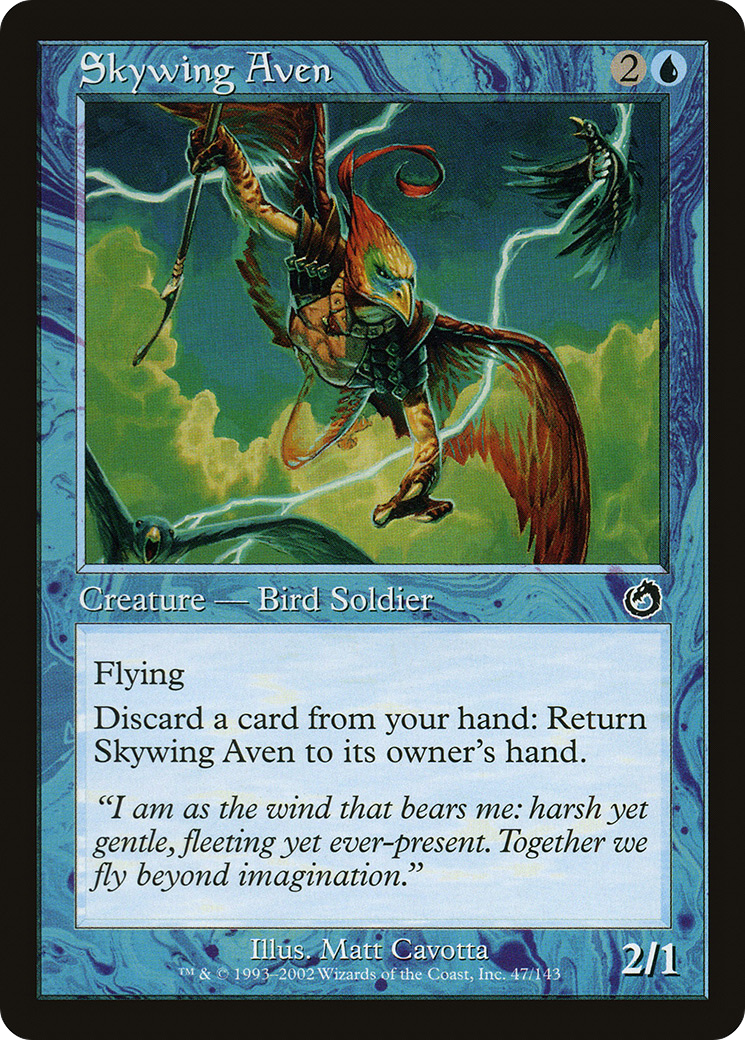 Skywing Aven [Torment] Foil