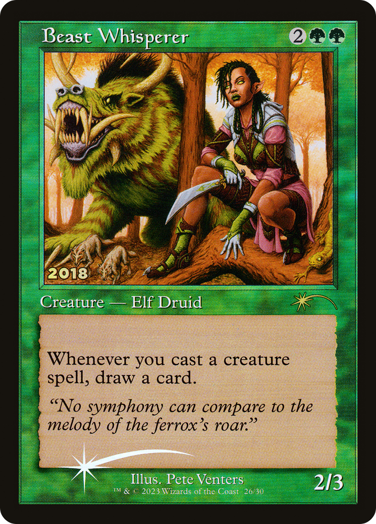 Beast Whisperer [30th Anniversary Promos] | Silver Goblin