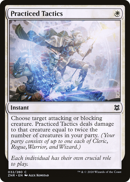 Practiced Tactics [Zendikar Rising]