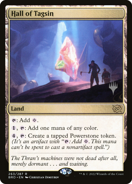 Hall of Tagsin (Promo Pack) [The Brothers' War Promos] Foil