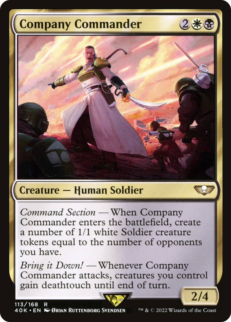 Company Commander [Warhammer 40,000]