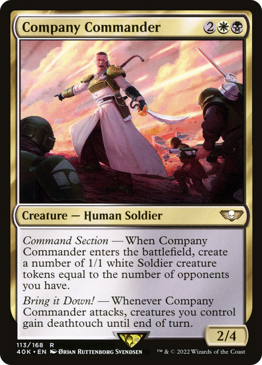 Company Commander [Warhammer 40,000]