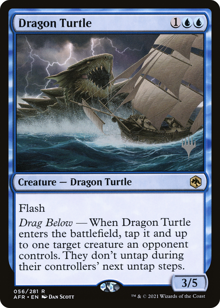 Dragon Turtle (Promo Pack) [Dungeons & Dragons: Adventures in the Forgotten Realms Promos] | Silver Goblin