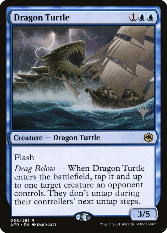 Dragon Turtle (Promo Pack) [Dungeons & Dragons: Adventures in the Forgotten Realms Promos] Foil