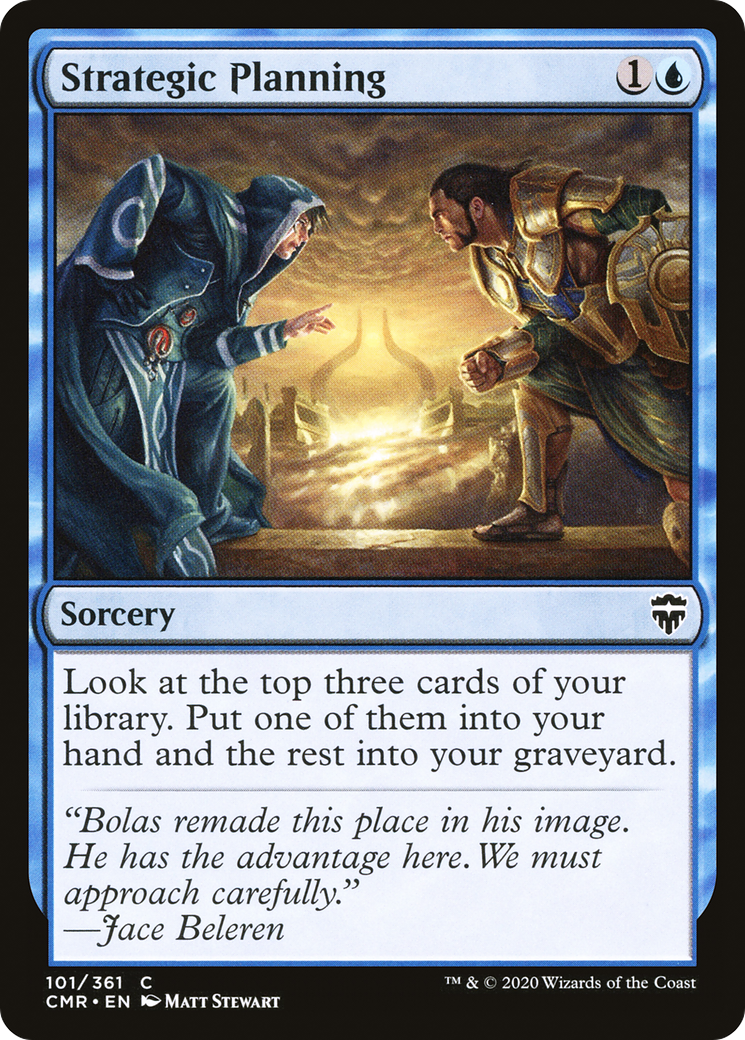 Strategic Planning (101) - Commander Legends