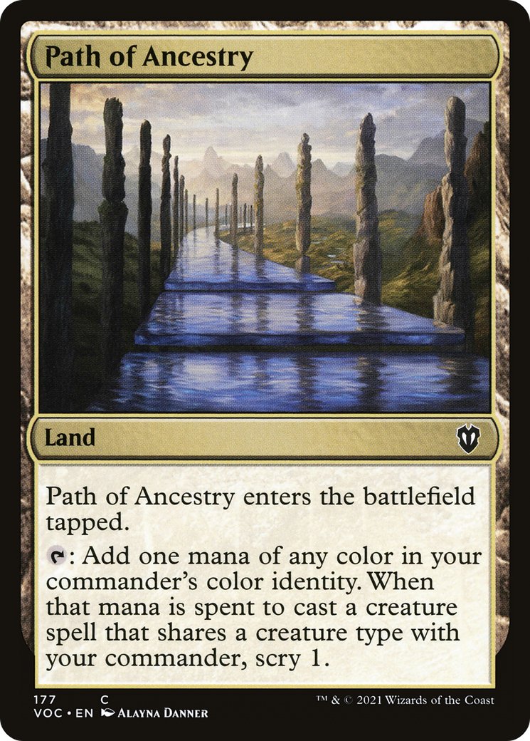 Path of Ancestry [Innistrad: Crimson Vow Commander] | Silver Goblin