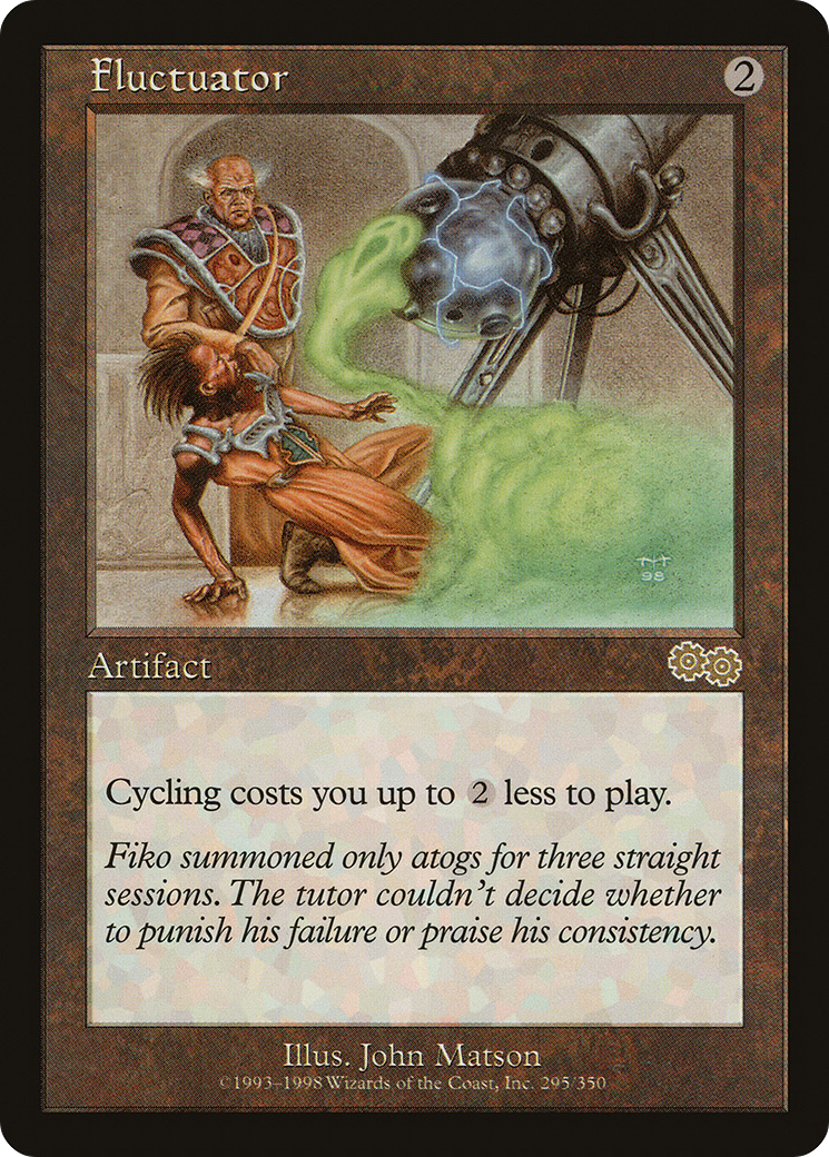 Fluctuator [Urza's Saga] | Silver Goblin