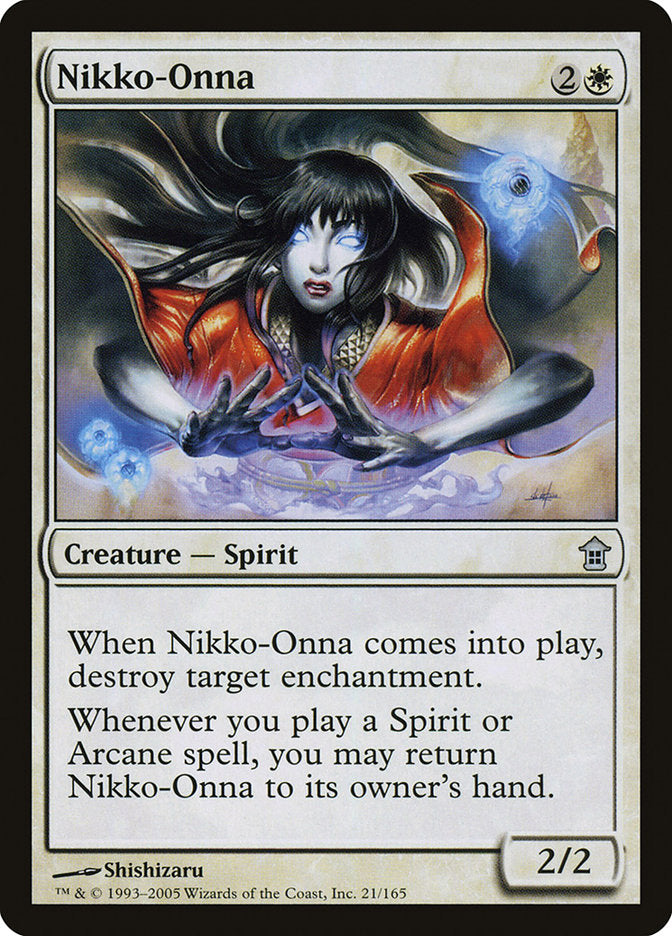Nikko-Onna [Saviors of Kamigawa] | Silver Goblin