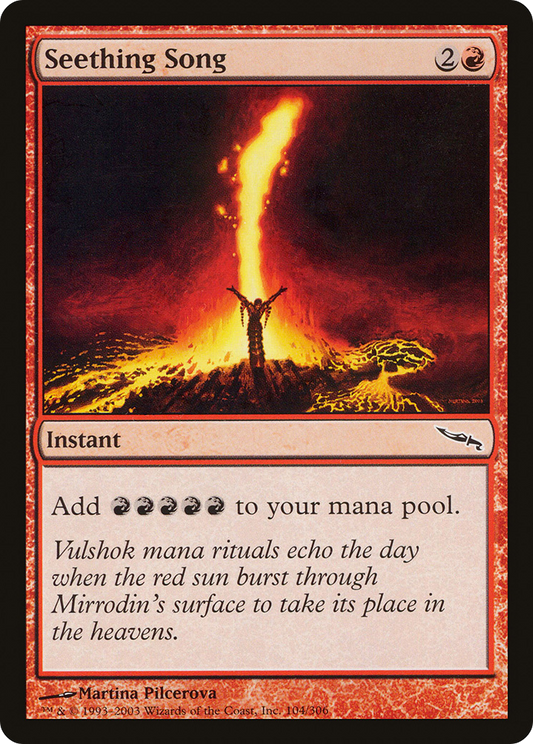 Seething Song [Mirrodin] Foil