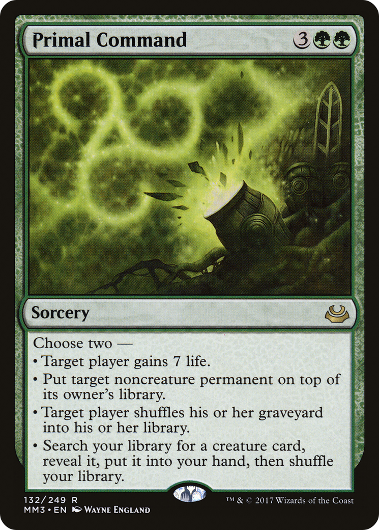 Primal Command (132) Foil - Modern Masters 2017