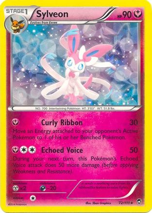 Sylveon (72/111) (Theme Deck Exclusive) [XY: Furious Fists] | Silver Goblin