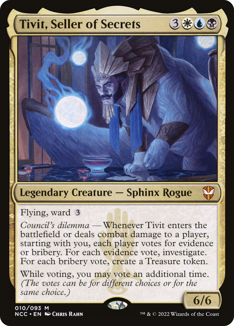 Tivit, Seller of Secrets [Streets of New Capenna Commander] Foil