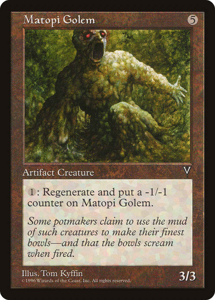 Matopi Golem [Visions] | Silver Goblin