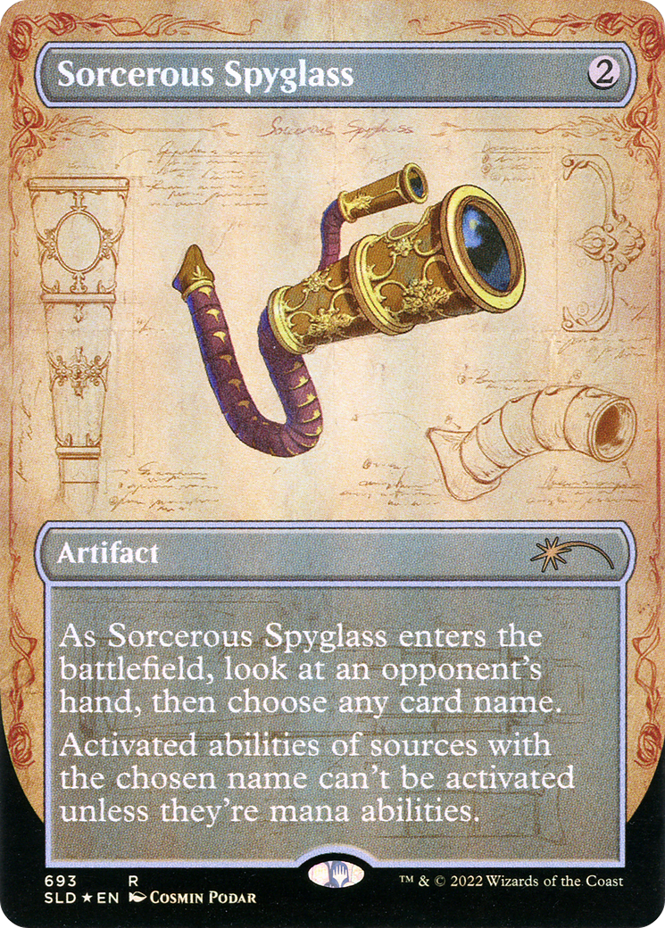 Sorcerous Spyglass (Blueprint) [Secret Lair Drop Promos] | Silver Goblin