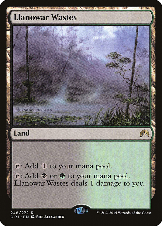Llanowar Wastes [Magic Origins] Foil