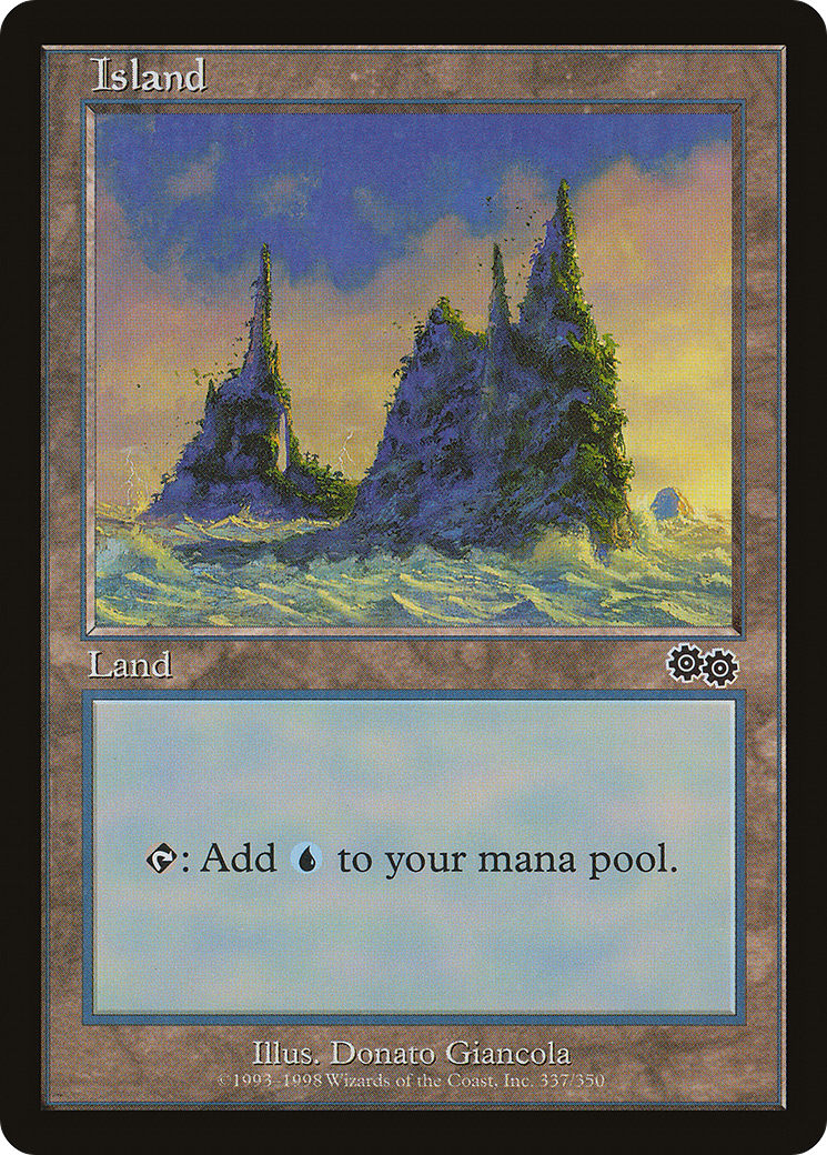 Island (337) [Urza's Saga] | Silver Goblin