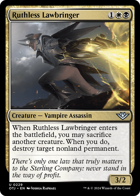 Ruthless Lawbringer [Outlaws of Thunder Junction] Foil