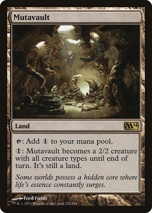 Mutavault [Magic 2014] Foil