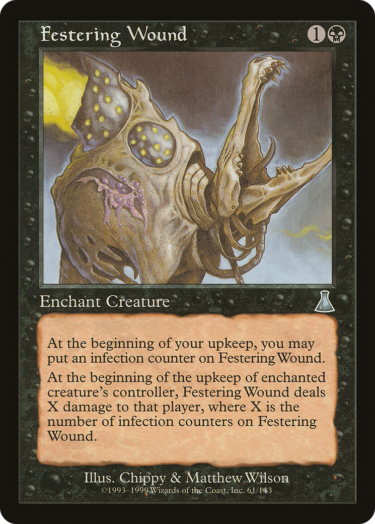 Festering Wound [Urza's Destiny] Foil