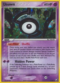 Unown (S) (S/28) [EX: Unseen Forces] | Silver Goblin