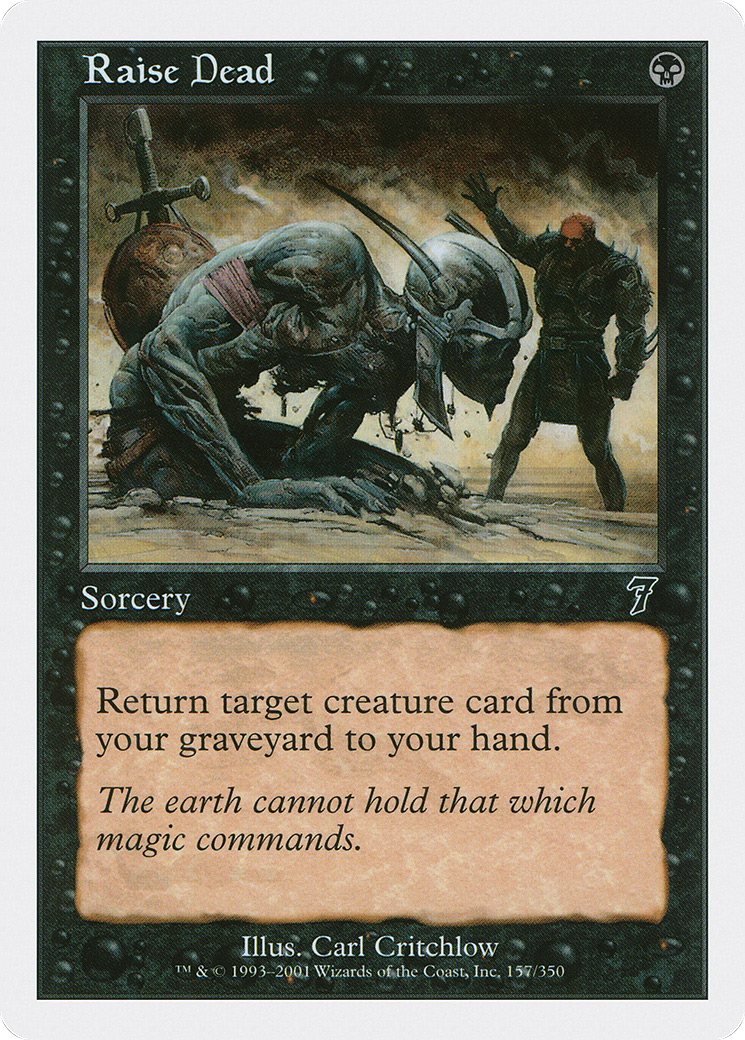 Raise Dead (157) - Seventh Edition