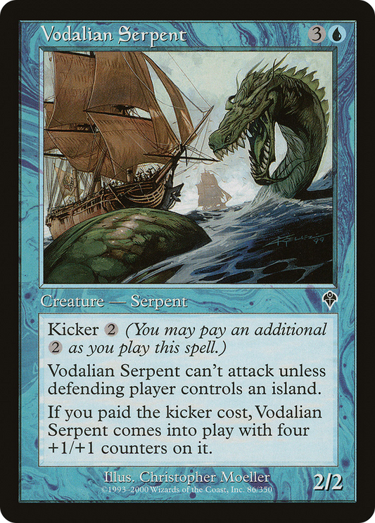 Vodalian Serpent [Invasion] Foil