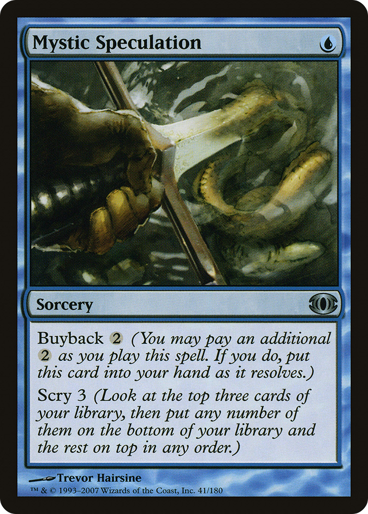Mystic Speculation (041) Foil - Future Sight