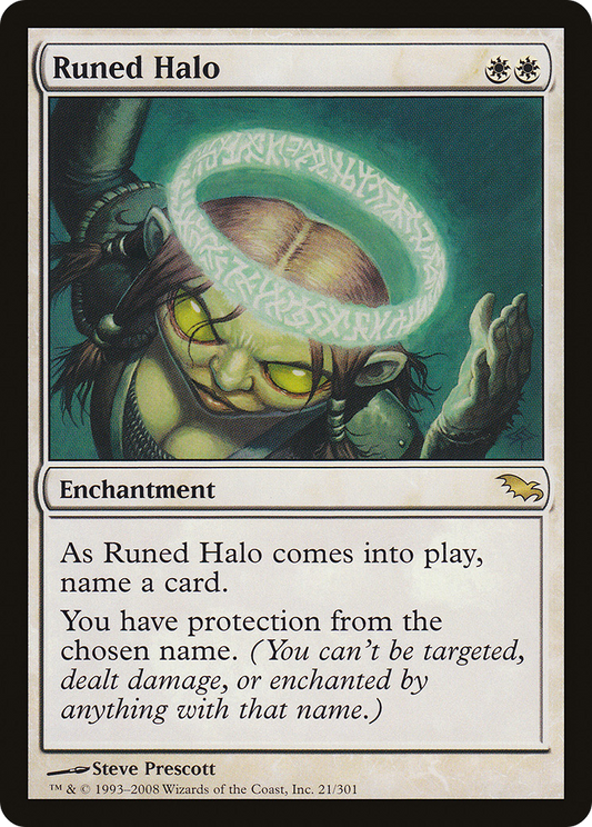 Runed Halo [Shadowmoor] Foil