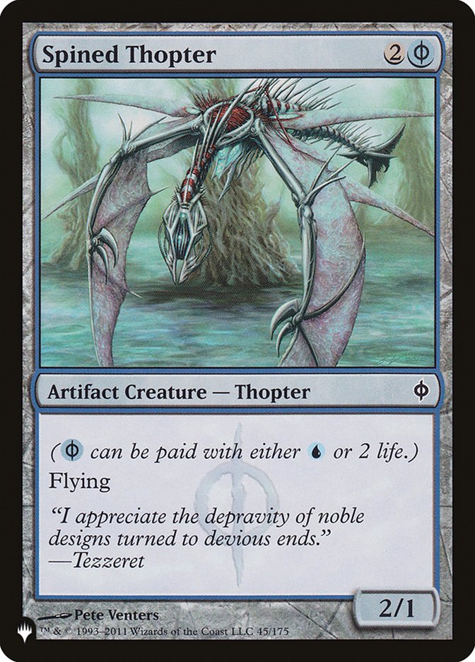 Spined Thopter [The List] | Silver Goblin