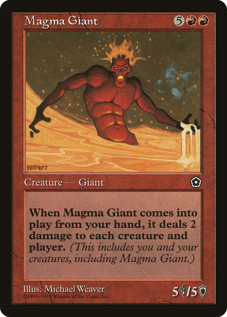 Magma Giant [Portal Second Age]